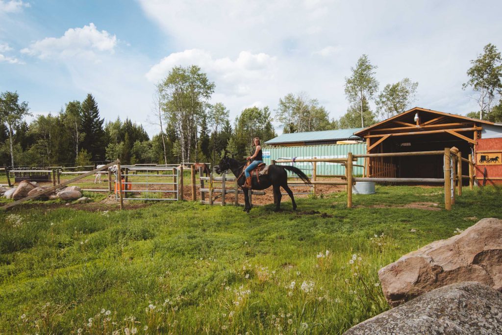 Kelly horseback riding 