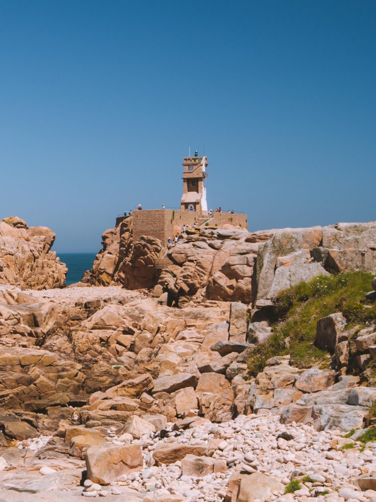 phare du paon on Île-de-Bréhat in brittany